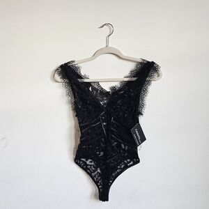 Celebrity Fashion Corset Teddy Thong Lingerie Size Small NWT